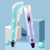 2-generation 3d Printing Three-dimensional Drawing Pen 12v Colorful Drawing Pen