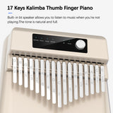 17 Keys  Electronic Thumb Finger Piano Built-in Speaker &amp; 2000mAh Large Capacity Battery Multi Color for Option