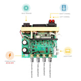 Bluetooth Amplifier Board 80W 2.1 Channel Subwoofer Amplificador Audio Board With Aux Fm Tf U Disk Home Theater Diy
