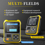 FNIRSI DSO-TC2 200kHz Bandwidth Digital Oscilloscope Transistor Tester 2 In 1 PWM Square Wave Output Oscilloscope for Car Repair