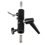 Flash Bracket H-Type Swivel Umbrella Holder Adapter Adjustable 1/4" 3/8" for Flash Light Stand Mount Umbrella Softbox