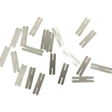 0.2x30x8mm H type Nickel Plated Steel Strap Strip Sheets for Battery Pack Spot Welding Spot Welder Equipment 100pcs/lot