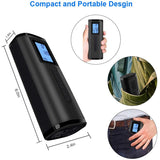 150 PSI Tire Inflator Portable Air Compressor, Digital Display Air Pump with LED Light for Car Bike Motorcycle Balls