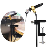 Fly Tying Vise C Clamp Steel Hard Jaws 360 Rotating Precision Table Vise of Fly Tying Tools Fly Hook Tool