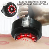 NEW Electric Scraping Lymphatic Cupping guasha Device Therapy Massager Body Relaxation Stimulate Acupoints Detoxification Machin