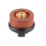 New Outdoor Camping Camp Burner Cartridge Gas Fuel Canister Stove Cans Tank Adapter Converter Aluminium Alloy Converter