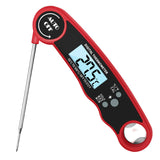Waterproof Instant Read Meat Thermometer Ultra Fast Digital Food Water Milk Thermometer for Cooking BBQ Kitchen