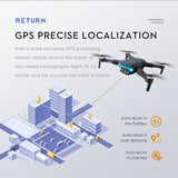 ZLLRC 2022 LS38 Mini Drone 6K Profesional HD Brushless Motor FPV WIFI GPS RC Helicopters Quadcopter With Camera Flight 1KM Boy