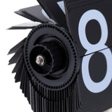 Flip Digital Clock Small Scale Table Clock Retro Flip Clock Stainless Steel Flip Internal Gear Operated Quartz Clock Home Decor
