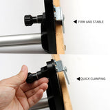 Flexible Adjustable Door Clamp 1Pcs Support Rod Door Frame Clips Support Bar for Installing Door Frame 555-1050mm