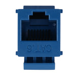 10Pcs RJ45 Connector Keystone Jack Cat6 Extension Coupler Ethernet Network LAN Cat 6 Coupler Jacks Extend Adapter