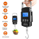 Fishing Tool Kit,4 in 1 Handheld Digital Fish Scale,Floating Fish Gripper Fishing Lanyard Fish Hook Remover Combo Kit