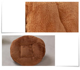 Pet bed for Cats Dogs Soft Nest Kennel Bed Cave House Sleeping Bag Mat Pad Tent Pets Winter Warm Cozy Beds  2 Size S L 3 Colors