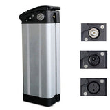 Electric Bike Plastic Lithium Battery Box 36V/48V/60V Large Capacity 18650 Holder Case Bicycle Accessories
