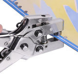 Eyelet Hole Punch Pliers Hole Puncher with 100pcs Metal Eyelets Manual Puncher Press Tool Grommets Machine Grommet Eyelet Hole