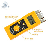 Textile Materials Moisture DM200T Portable Digital  Meter for  Raw   Content Analyzer