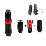 Professional Rocket Tattoo Pen Rotary Tattoo Machine Gun Permanent Makeup Machine Space Aluminum Cartridge Tattoo Gun Equipment