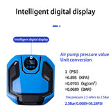 Portable Car Air Compressor Pump Digital Tire Inflator DC 12V LED Light Auto Air Pump Tire Pump for Car Motorcycle