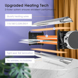 A4 Laminator 5 in 1 Hot and Cold Laminator with 30 Pieces A4 A5 A6 Laminating Pouches +Paper Cutter +Corner Rounder +Hole Punch