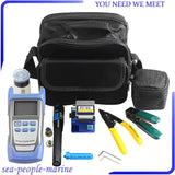 Fiber Optic Tool Kit Locator Power-Meter FTTH tools Cleaver Fibra Optica Visual-Fault Cable-Cutter FC-6S CFS-3 10MW