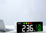 Digital Sound Level Meter with Large LCD Display 30-130dB Noise Meter Decibel Wall Mounted Hanging Noise Monitoring Tester
