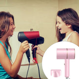 Blue Ray Negative Ion Hair Dryer US Plug Household Dormitory Supplies Fast Cold & Hot Air Switching Hair Dryer  Brush For Hair
