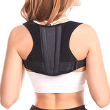 Adjustable Steel Bone Upper Back Clavicle Shoulder Support Posture Corrector Corset Spine Brace Back Belt Orthotics Pain Relief