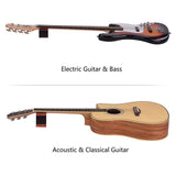 Guitar Neck Rest, Electric Acoustic &amp; Guitar Support Pillow for Changing Strings, String Instrument Wooden Neck Craddle