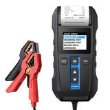 TOPDON Car Battery Tester 12V 100-2000CCA Lead-Acid Battery Alternator Tester Load Tester Spark Free Metal Clamps BT300P