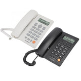 Caller ID Telephone Hands-free Calling Landline Phone Clear Sound Noise Reduction Telephone for Home Office Hotel English