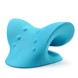 Neck Massage Pillow Neck Shoulder Cervical Chiropractic Traction Device Massage Pillow for Pain Relief Body Neck Massager