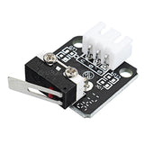 5Pcs 3D Printer Accessories X/Y/Z Axis End Stop Limit Switch 3Pin N/O N/C Control Easy to Use Micro Switch for CR-10 Series