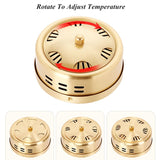 Copper Moxibustion Box Smokeless Velevt Bag Cover Moxa Stick Burner Set Warm Palace Shoulder Knee Acupuncture Therapy Massage