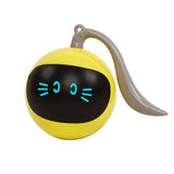 Pug Electric Smart Interactive Chew Toy Cat Automatically Teasing Escape Chasing Toys USB Power (Battery Capacity 1000mAh)
