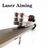 Multifunctional Telescopic Slingshot High Precision Powerful Fish Shooting Catapult Red Laser Shooting Hunting Outdoor Sports