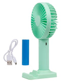 Mini Portable Hand Fan With Mobile Phone Holder USB Power And Battery For Desktop Outdoor Ventilation Ventilador Cooling Fans