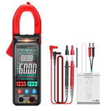 ST211 ST212 Digital Clamp Meter Multimeter AC DC Volt Amp Ohm Cap NCV Tester 0.2A~400A 0.5V~600V Black Red