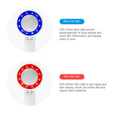 Ultrasonic Cryotherapy Hot Cold Hammer Facial Lifting Shrink Pore Massager Face LED Photon Acne Treatment Beauty Care Machine