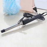 70% Hot Sale Women Fashion Manual Rotating Ceramic Barrel Curl Iron Hair Curler Styling Tool