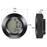 Bicycle Computer Set Wireless Waterproof Digital Round Luminous Speed Measurement Odometer Bike Speedometer