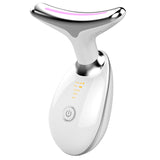 Betime Neck Massager 3 Colors LED Photon Therapy Face Lifting Tool Heating Skin Tighten Reduce Double Chin Anti-Wrinkle Removal
