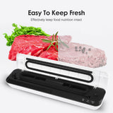 30CM Plastic Bag Vacuum Sealer Packaging Machine Powerful Degasser Bag Sealing Machine for Wet Dry Food Bag Sealer Packer Home