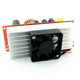 1500W DC-DC Voltage Converter CV Boost Converter Step Up Adjustable Module Power Supply DC 12-60V to 12V-90V Regulator