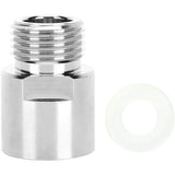 CO2 Adapter Converter, CO2 Cylinder Adapter Female Thread TR21-4 to Male Thread CGA320 for Soda Stream/Soda-Club