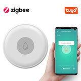 Tuya ZigBee Smart Home Water Sensor Leak Detector Flood Water leakage Alarm Works With Tuya Zigbee Hub