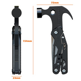 Stainless Steel Claw Hammer Pocket Multifunctional Pliers Tool Gear Outdoor Survival Camping Hunting Tactical Defense Equipment