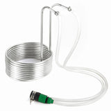 3/8'' x 8m Wort Chillers Immersion Chiller Stainless Steel Cooling Coil Pipe Home Brewing Super Efficient Beer Cooling Machine