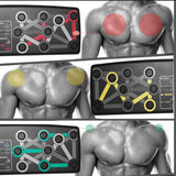 Foldable Push Up Stand Bars Board With Hand Grip For Core Training Workout Gym Home Fitness Body Building