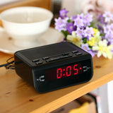Digital Alarm Clock FM Radio with Dual Alarm Buzzer Snooze Sleep Function Red LED Time Display Table Clock Hpme Decoration Clock