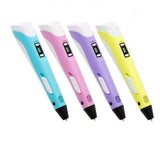 Oled 3D Printing Pen 3D Drawing Printing Doodler Pen For Kid 3D Doodling Printer Pencil Pen With Ole